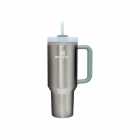 GARRAFA TERMICA STANLEY QUENCHER H2.0 INOX 887ML C/TAMPA E CANUDO