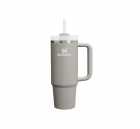 GARRAFA TERMICA STANLEY QUENCHER H2.0 CINZA 887ML COM TAMPA E CANUDO