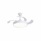 VENTILADOR DE TETO SATELLITE COM LUSTRE A-FAN101 BRANCO 220V/50-60HZ