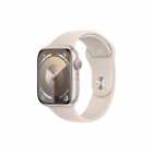 RELOGIO APPLE WATCH S9 45MM MR973LW/A GPS STARLIGHT M/L