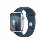 RELOGIO APPLE WATCH S9 41MM MR903LW/A GPS SILVER BLUE S/M