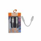 CEL ADAPTADOR OTG KAIDI KD-160 IPHONE PARA P2 BRANCO