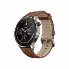 RELOGIO AMAZFIT GTR 4 NEW A-2040 BROWN LEATHER