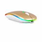 MOUSE WIR LUO LU-3044 BT DORADO