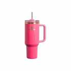 GARRAFA TERMICA STANLEY QUENCHER PINK 1.18L C/TAMPA E CANUDO