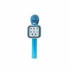 MICROFONE C/SPEAKER ECOPOWER EP-2115 AZUL BT/USB/FM/AUX