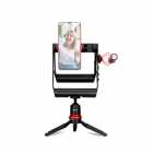 KIT MICROFONE BOYA BY-VG380 TRIPOD+SOPORTE PRETO