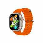 RELOGIO GHIS SMART WATCH ULTRA 2023DP8947 CINZA/ORANGE