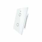 INTERRUPTOR SMART MOES WRS-US2-L-WH C/2 BOTAO WHITE WIFI BIVOLT