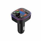 TRANSMISSOR FM H'MASTON CD01 PRETO
