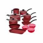 JOGO DE PANELA TRAMONTINA 27899/490 12PCS VERMELHO