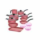 JOGO DE PANELA TRAMONTINA 27899/491 12PCS ROSA