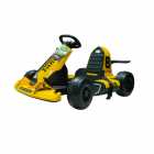 CARRO ELETRICO KARTING 8 BT/USB/AUX AMARELO