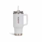 GARRAFA TERMICA IGLOO 950ML SSTL TRVL MUG WHITE COM TAMPA E CANUDO