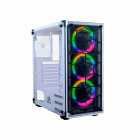 GABINETE REDRAGON GC-606WH WHEELJACK WHITE 0FAN RGB
