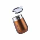 COPO TERMICO STANLEY GO SERIES BRONZE 295ML COM TAMPA