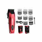 MAQUINA CABELO WMARK NG-125 HAIR CLIPPER BIVOLT VERMELHO