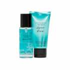 KIT VICTORIA'S SECRET AQUA KISS SPLASH+LOÇAO 75ML