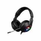 FONE COM MICROFONE SATELLITE GH-331 KING FIGHT RGB PRETO