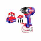 PARAFUSADEIRA IMPACT BATERIA EMTOP 1/2 ECIWL2085 2 BATERIAS 220V