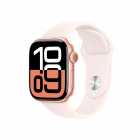 RELOGIO APPLE WATCH S10 42MM MWWH3LW/A ROSE GOLD GPS C/LIGHT BLUSH