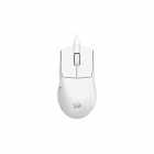 MOUSE USB GAMER REDRAGON 1K KING M724W RGB BRANCO 12000DPI