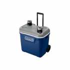 CAIXA TERMICA COLEMAN 65QT 61.5LTS AZUL COM RODAS