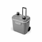 CAIXA TERMICA COLEMAN 65QT 61.5LTS CINZA COM RODAS