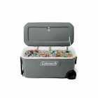 CAIXA TERMICA COLEMAN 100QT 94.6LTS CINZA COM RODAS