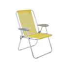 CADEIRA PARA PRAIA TRAMONTINA 92900/200 AMARELO