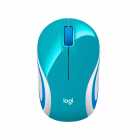 MOUSE WIR LOGITECH M187 CELESTE/BRANCO 910-005363