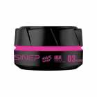 POMADA MODELADORA SINEP HAIR WAX AQUA BLACK 03 150ML 