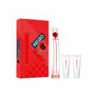 KENZO FLOWER BY KENZO L`ABSOLUE KIT FEMININO 100ML EDP+BODY 2X75ML 