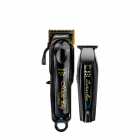 MAQUINA CABELO WAHL MAGIC CLIP CORDLESS BARBER COMBO PRETO 