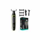 APARADOR DE PELO VGR V-017 PRETO/VERDE CARREGAVEL