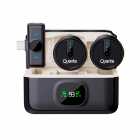 MICROFONE LAPELA WIR QUANTA QTMDM30 2MIC PRETO