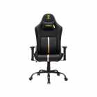 CADEIRA GAMER SATELLITE GAME A-GC8603 PRETO DORADO
