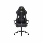 CADEIRA GAMER SATELLITE GAME A-GC8606 PRETO DORADO