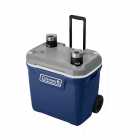 CAIXA TERMICA COLEMAN 75QT 71LTS AZUL COM RODAS E PORTA COPOS