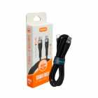 CELULAR CABO USB-C KIMASTER CB815C TYPE-C 1M PRETO 