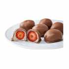 BOMBOM DE MORANGO E CHOCOLATE