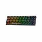 TECLADO WIR REDRAGON K628CTB-RGBPRO POLLUX GAMING BLACK INGLES 