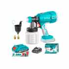 PISTOLA P/PINTURA TOTAL TSGLI20042 20V 1/BATERIA C/CARRE 220V 