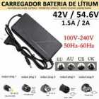 AC MOTO ELETRICA FONTE FOSTON X13/X14/X15 58.4V 3AH BIVOLT