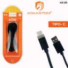 ACESSÓRIO CELULAR CABO USB H MASTON HX-09 TYPE-C 60W PRETO