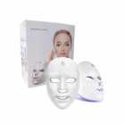 MASCARA FACIAL COLORFUL LED MICRO BEAUTY MASK BRANCO