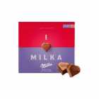 BOMBOM MILKA PRALINES HAZELNUT CREME WITH LOVE 110G