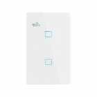 INTERRUPTOR SMART 4LIFE FLT2SWZ TOUCH COM 2 INTERRUPTOR WITHE ZIGBEE