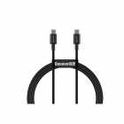  CELULAR CABO USB BASEUS TYPE-C 100W 1M BLACK P10382502121-00