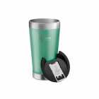 COPO TERMICO GHIS VERDE CLARO 473ML COM TAMPA E ABRIDOR